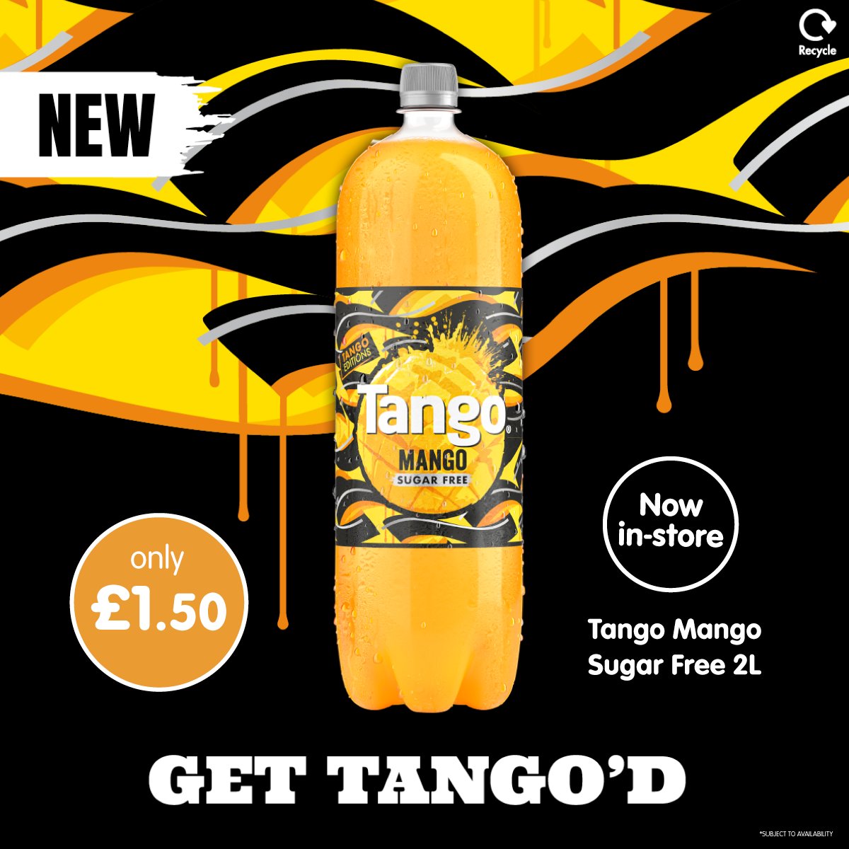 We're always ready for a new flavour - so we'll definitely be popping this Tango Mango into our basket🤤! We love Tango, so a mango variety is much needed🥭! Who fancies giving this a try?!