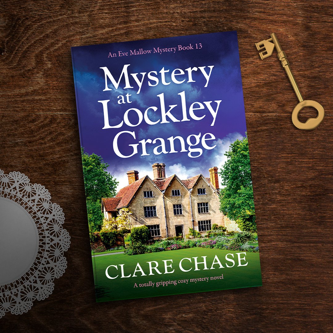 I’m thrilled to share the cover and pre-order link for Mystery at Lockley Grange (Eve Mallow 13)! It’s a story of rivalry, blackmail, past tragedies and dark secrets… Thanks so much @ruthtross @bookouture! geni.us/B0D2RTTZGBauth…