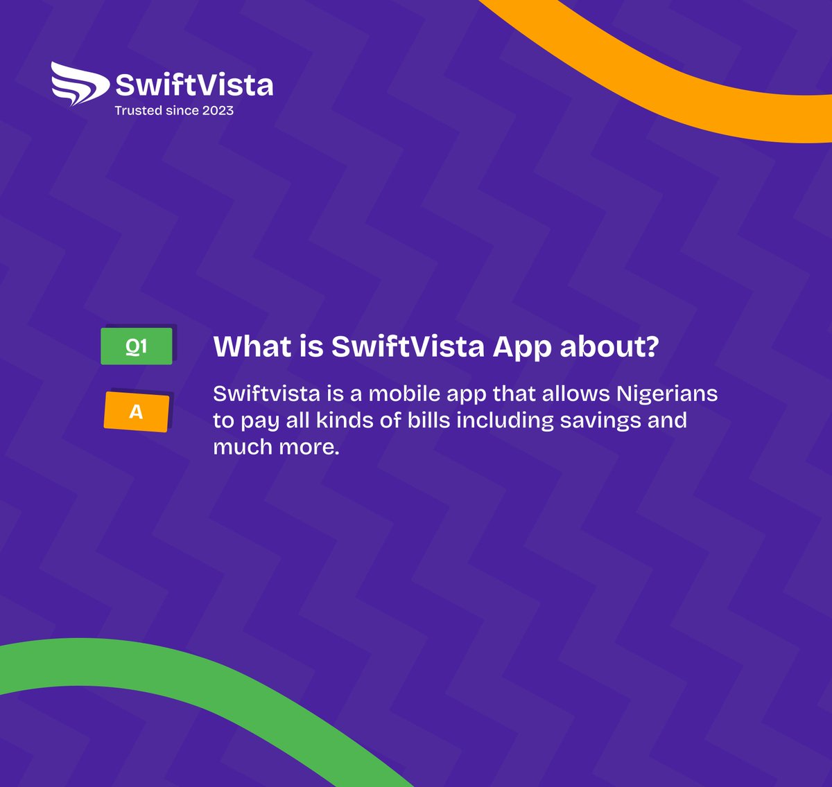 swiftvistaNG's tweet image. What other question do you have about swiftvista?