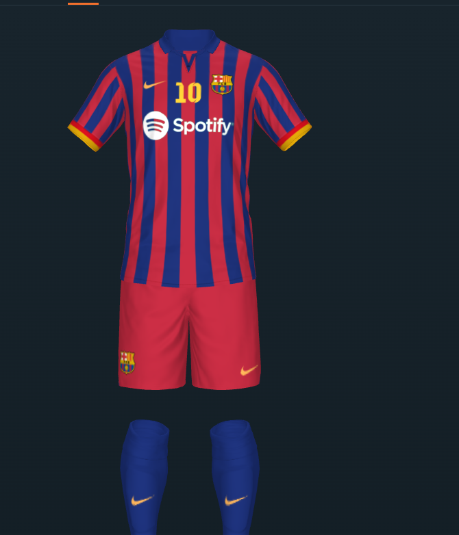 I did a concept for a home Barça kit for the 24/25 season, lemme know what you think 

#Barça #Concept #Kit #MesQueUnClub #FCBkit #FCB