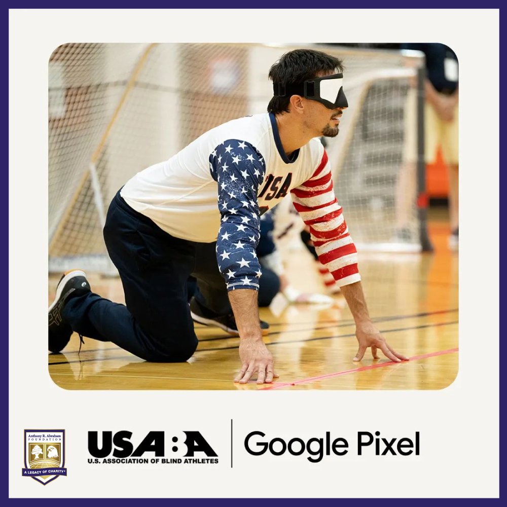 Excited to share the news about the U.S. Association of #BlindAthletes (#USABA) and Google Pixel teaming up to champion American athletes with visual impairments, highlighting their achievements and helping them stay connected with Pixels on Google Fi Wireless. #BlindSoccer