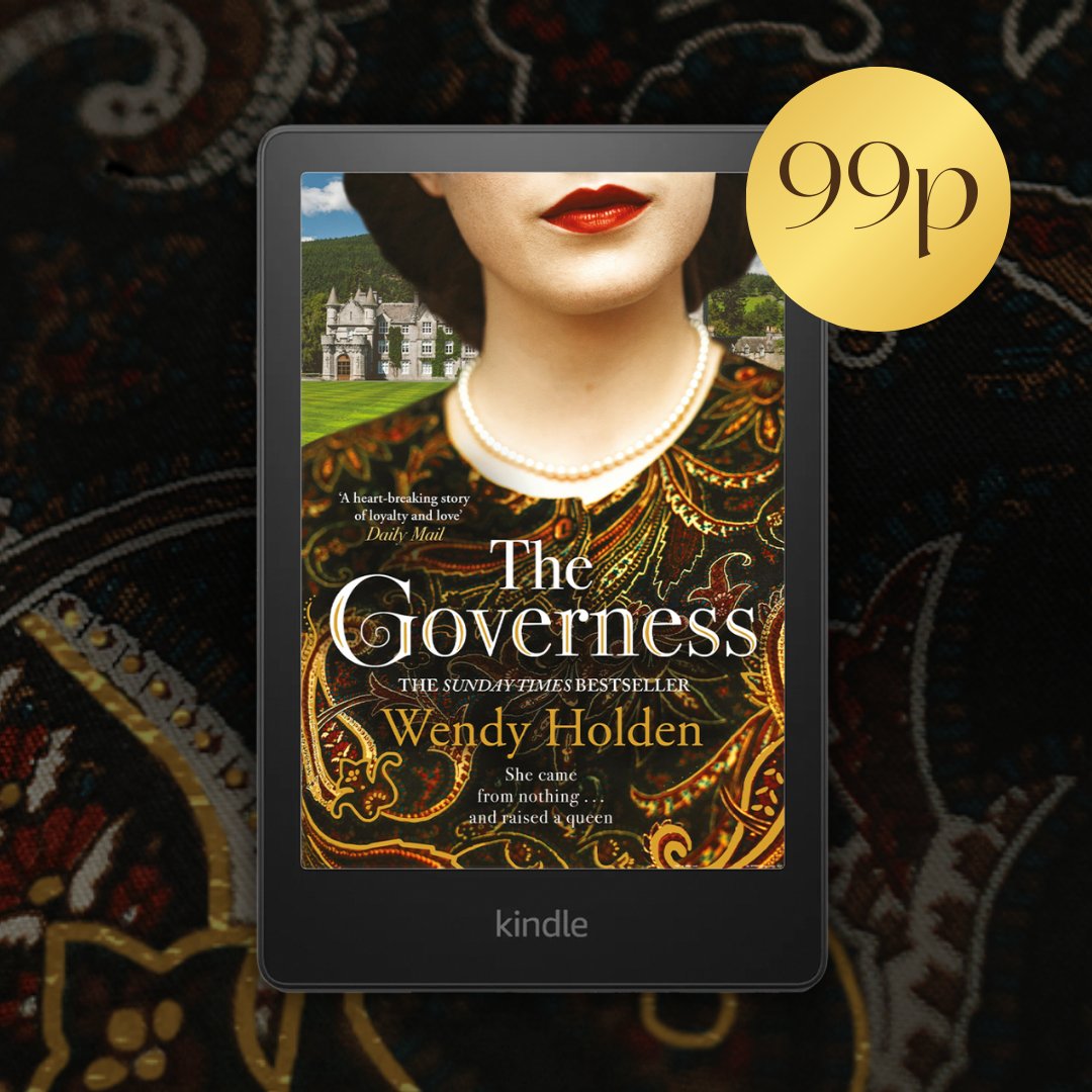 A hugely entertaining, emotionally satisfying story of love and loyalty' DAILY MAIL #TheGoverness by Sunday Times bestselling author @Wendy_Holden is available on Kindle for just 99p! Get yours here: tinyurl.com/3jdhwdtx