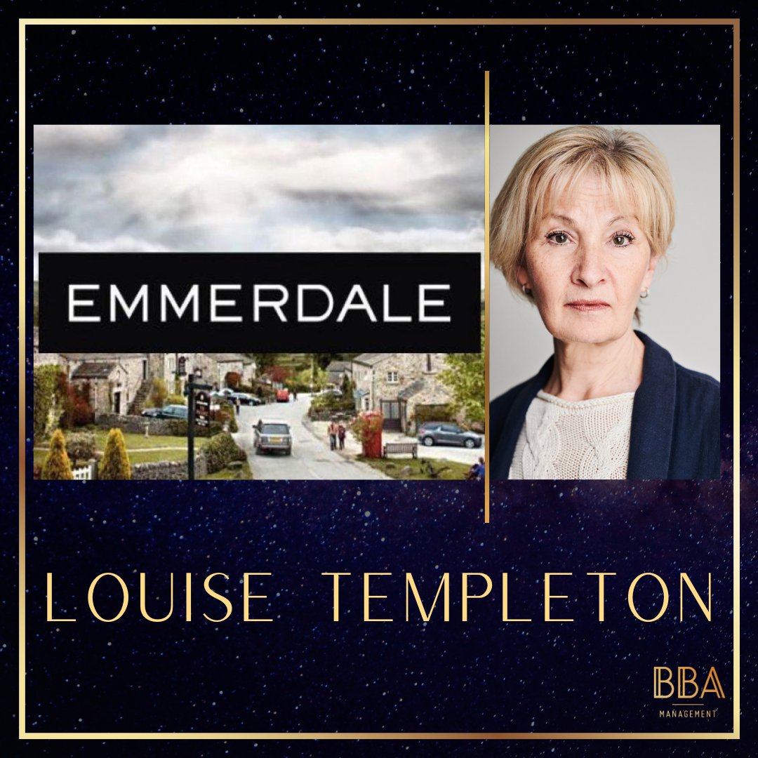 Our fabulous LOUISE TEMPLETON (@LouiseTempActor) appeared in last week's episode of Emmerdale! You can catch her now on ITV Player 🩺🥼 Many thanks to Faye Styring! 📸- @RuthCrafer #proudagents