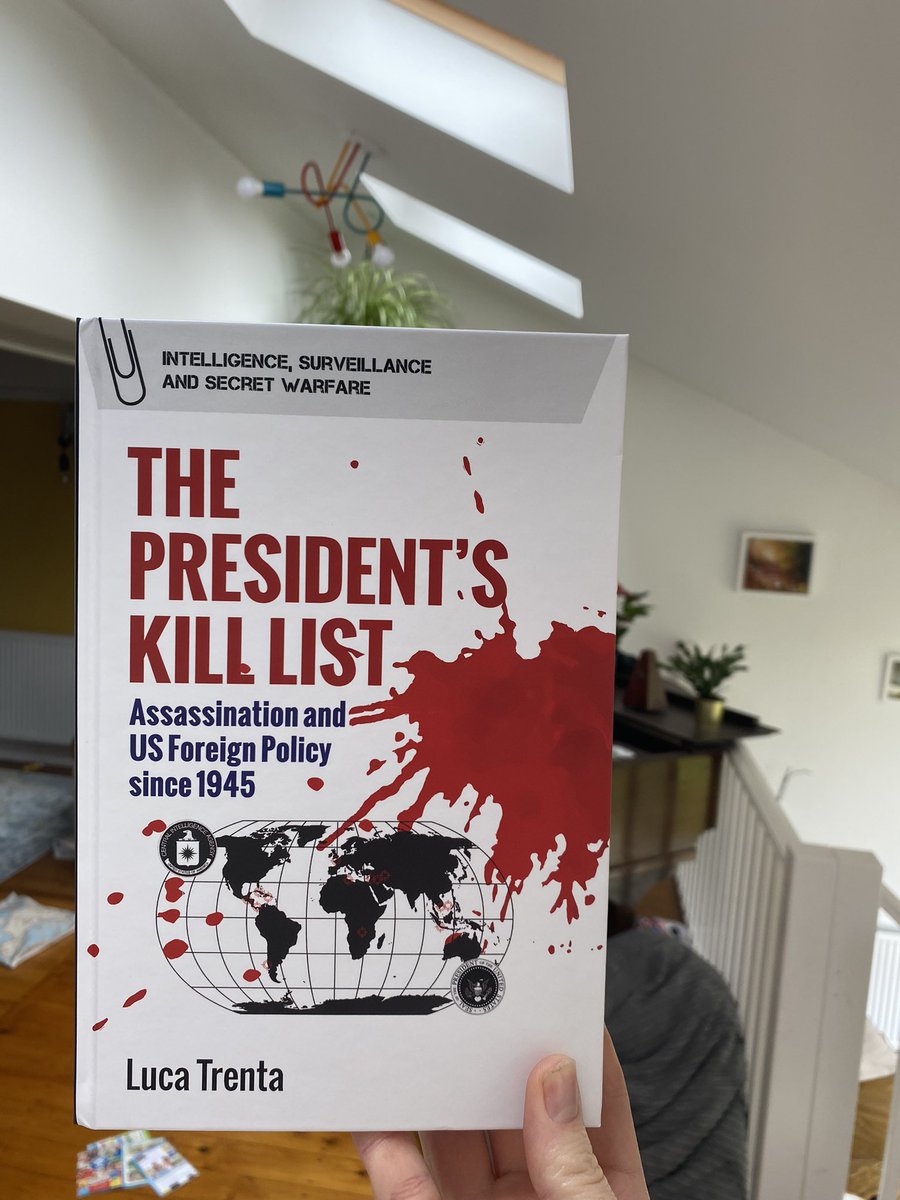 Everyone should read @lucatrenta’s new book on CIA and assassination. It’s richly researched, fully evidenced, balanced AND also a cracking read full of fascinating new material.