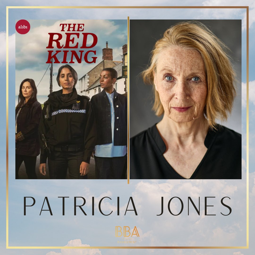 Our brilliant PATRICIA JONES (@PatriciaJones54) has been cast as Joanne in The Red King! This brand new mystery-thriller is on Alibi and UKTV Player! #proudagents