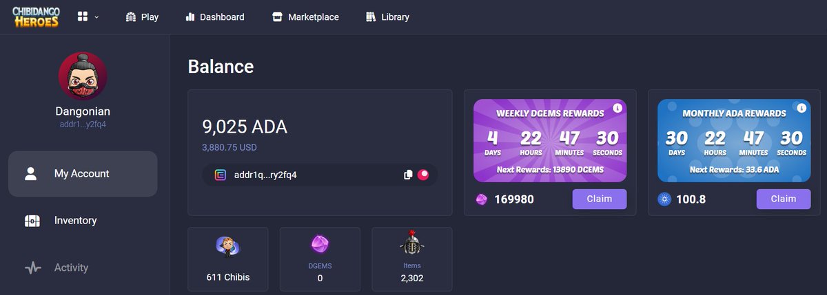 GM Chibi Army 🍡

Its first day of May, $ADA Staking rewards have arrived for the holders 🎉🥳👺👀