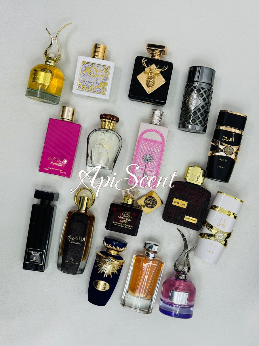 Flash Sale ⚡ choose any Arab Perfume & pay 120k. NB: they are all unboxed & we have one piece per perfume variant. Offer is valid till 5pm. #ApiScent