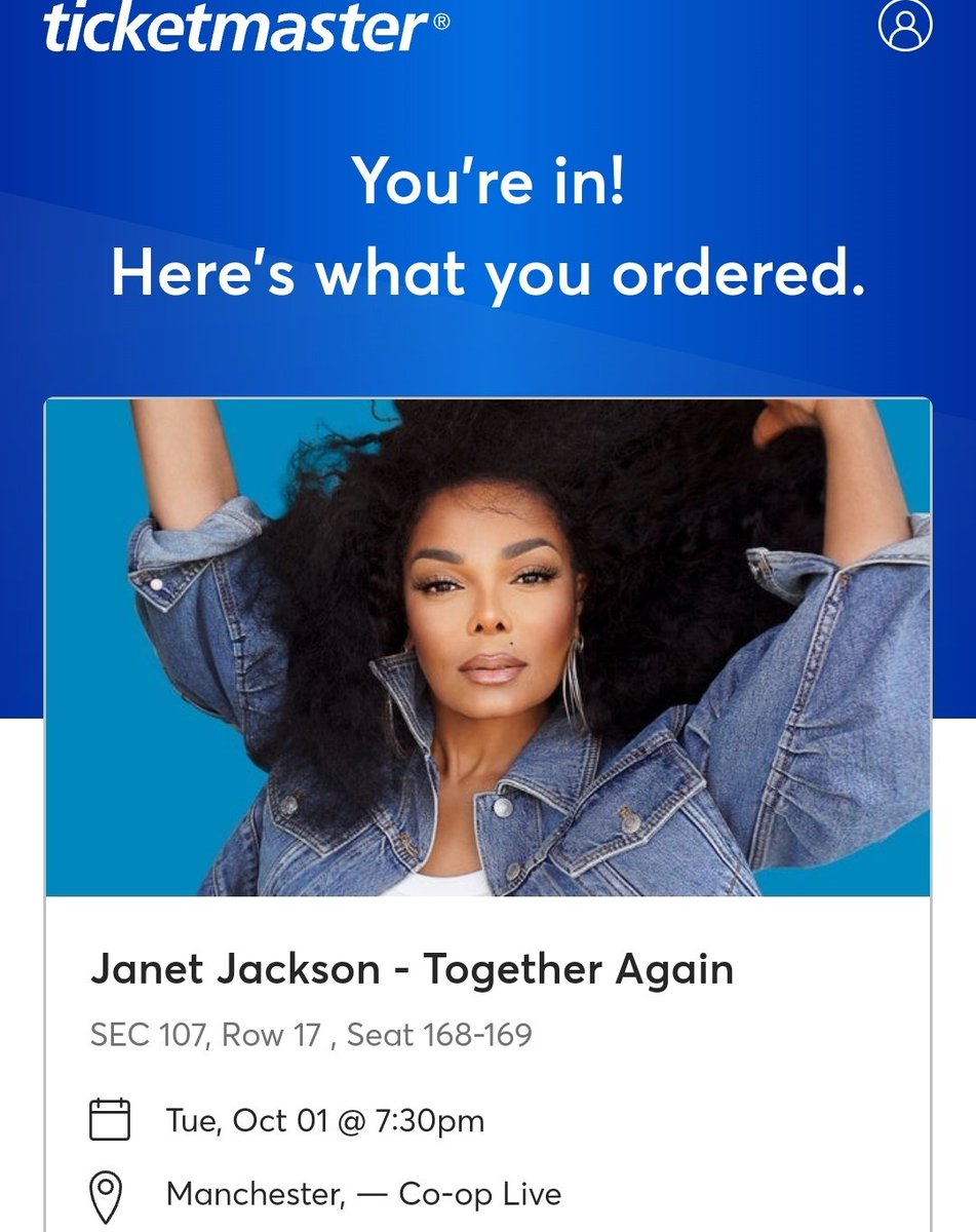 Yaaassss!! Miss Janet....we are a part of the Rhythm Nation