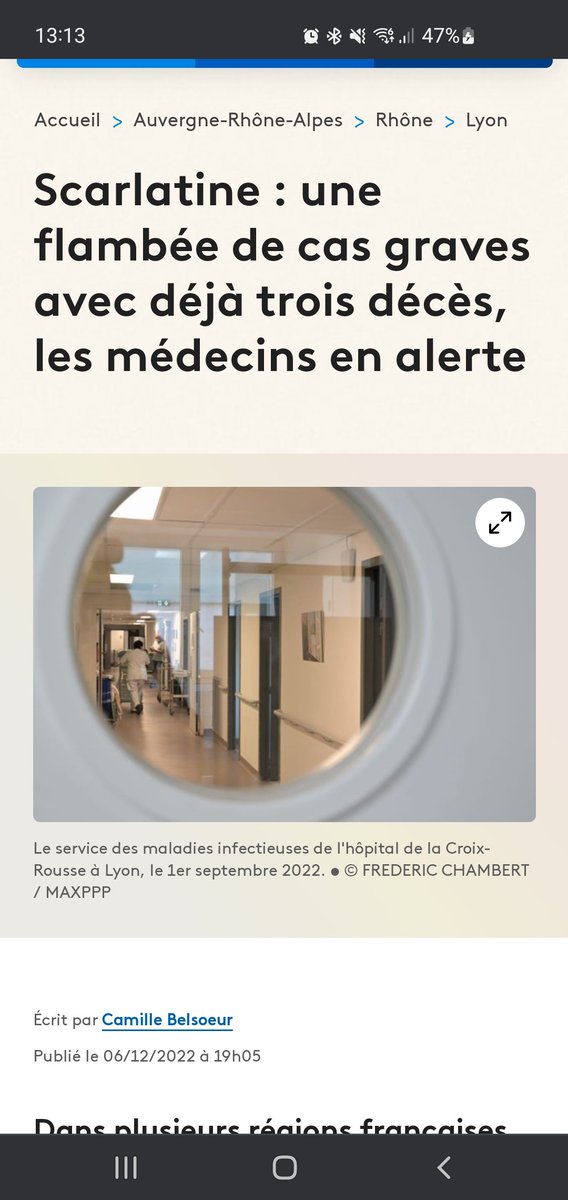 @EpKind49123 @VLSdirect Rougeole 200+K décès
Scarlatine 3 décès en France en 2022.
Oreillons, risque d'atteinte neurologiques et génitales entre autres.

Tu devrais bien fermer ta gueule.