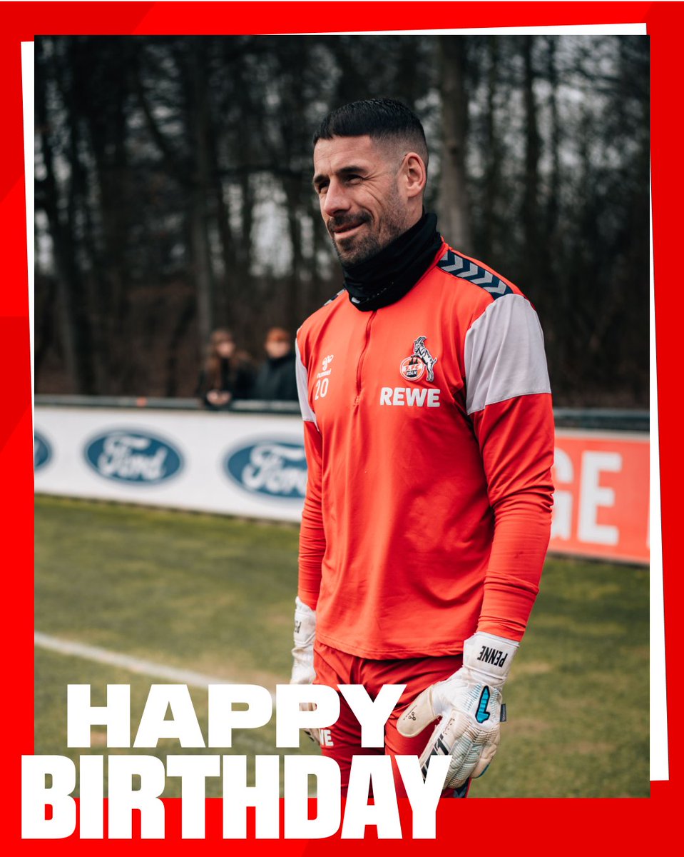 Happy Birthday, Philipp Pentke! 🥳

Wir wünschen dir alles erdenklich Gute für dein neues Lebensjahr! #effzeh