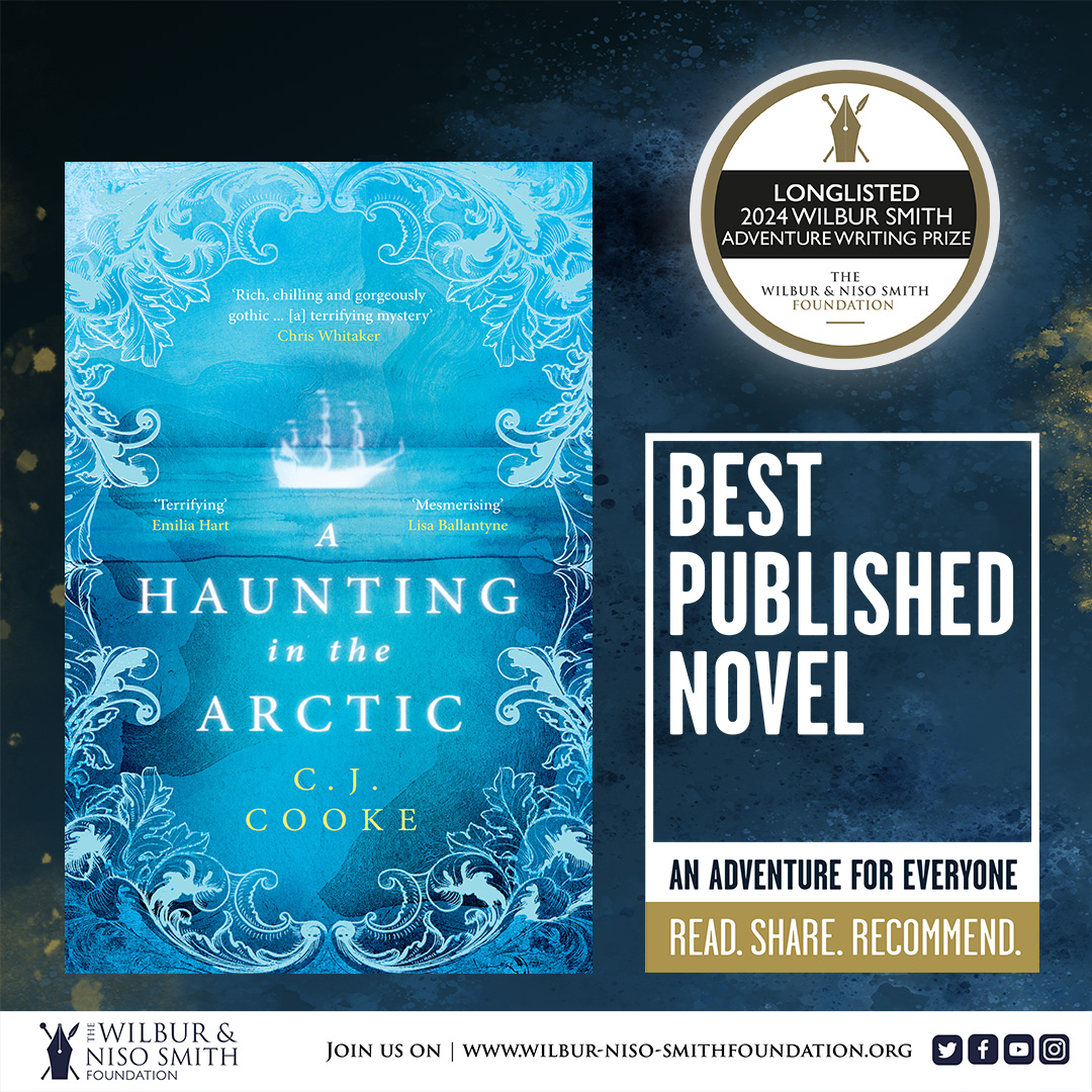 'The story was original, chilling and suspenseful. A perfect blend of the darker side of an adventure.' - Librarian Reviewer Congratulations to @CJessCooke on her remarkable novel, #AHauntingInTheArctic. We're thrilled to have you on our longlist! #WilburSmith #AdventurePrize