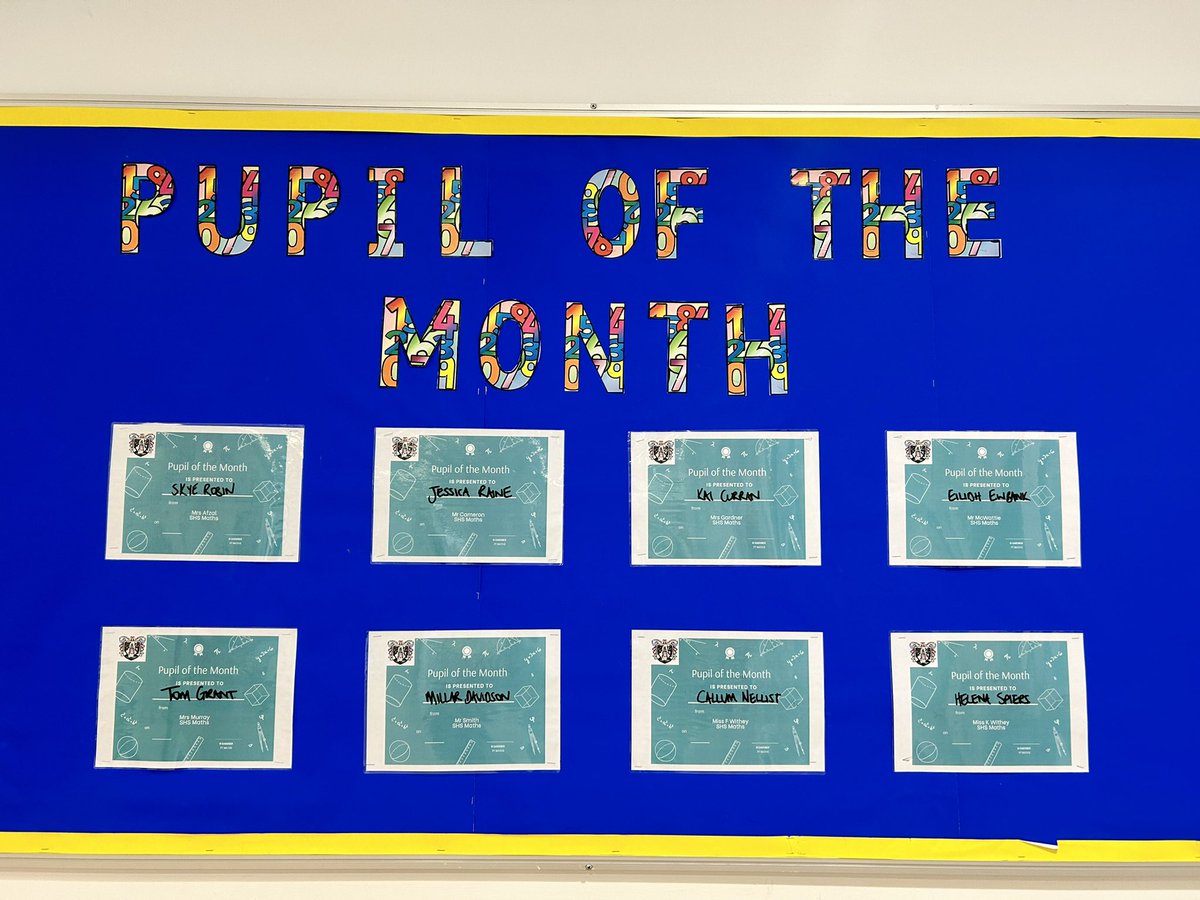 SHS Maths tweet media