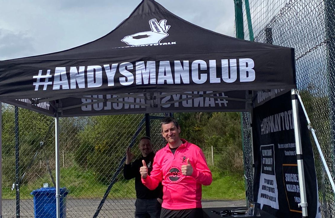 Yesterday our CEO popped over to see these amazing folks. @andysmanclubuk are scattered throughout the country. If your struggling please reach out and seek help, our CEO endorses the amazing work Andy's Man Club do. Keep up the amazing work 💜💜💜🫂