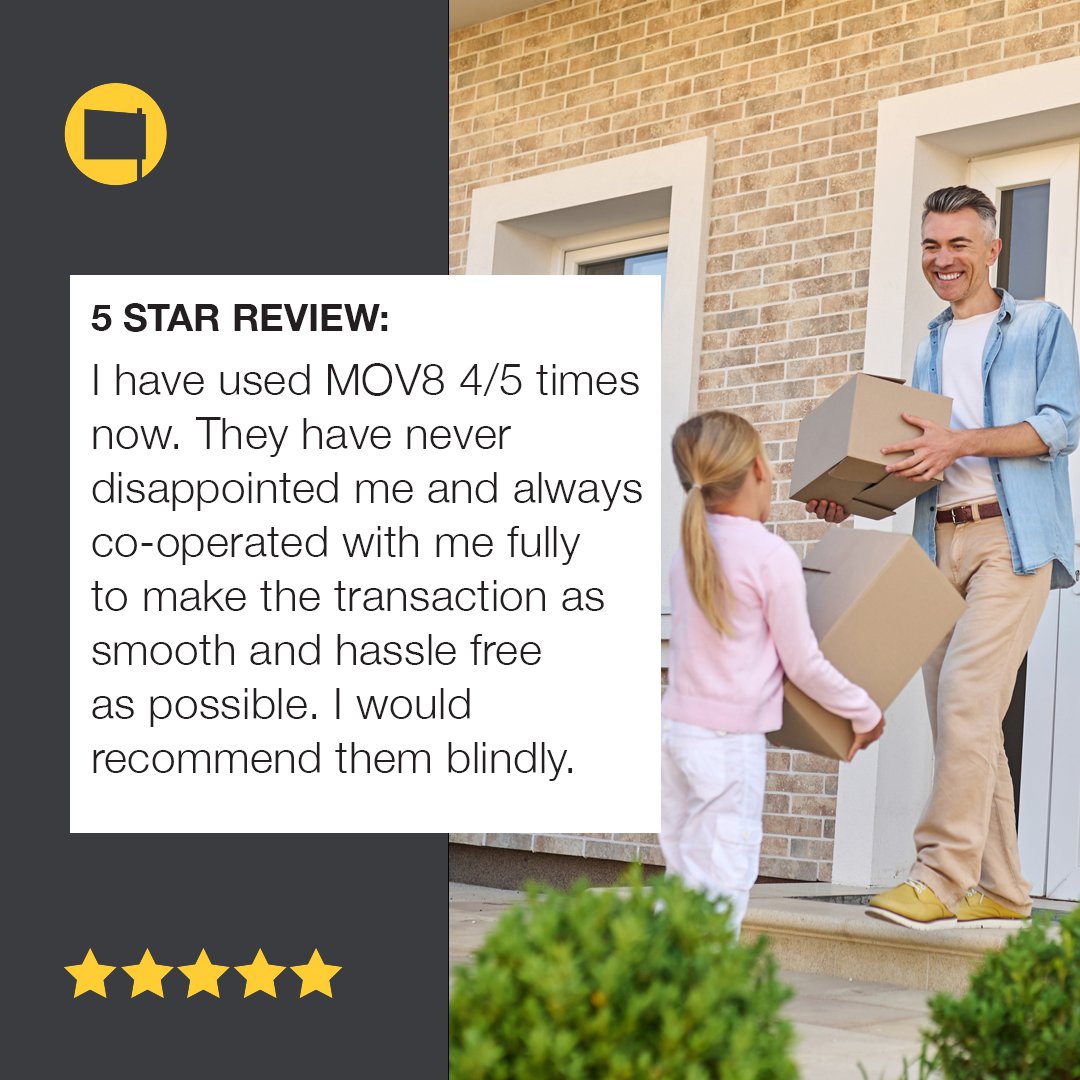 🌟 Thrilled to share yet another 5 star review! 🏡 Your satisfaction is our greatest achievement. Thank you for letting us be part of your home story! 🔑✨ #ClientHappiness #TopRatedService #mov8

mov8realestate.com