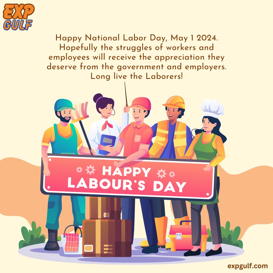 Happy #Labor Day 2024! 🛠️💼 Honoring workers #worldwide for their dedication and hard work. #Enjoy your well-deserved break! 🎉

#labourday #mayday #may #labour #longweekend #laborday #love #staysafe #labourdayweekend #workersday #stayhome #hariburuh #workers #happylabourday