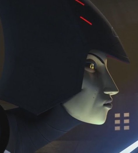 Based on the shape of the nose it's clearly not Luminara nor the seventh sister. My theory is it's still a mirialan, in the Jedi order mirialan padawans are given only to mirialan masters, which could be something the empire perversed and made Barriss hunt only mirialan Jedi