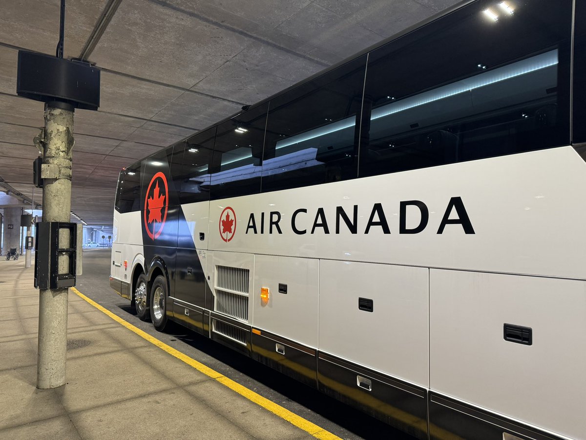 Air Canada but a bus