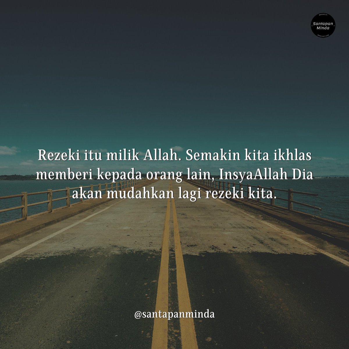 SantapanMinda's tweet photo. Rezeki milik Allah SWT. https://t.co/4eQMenAsiy