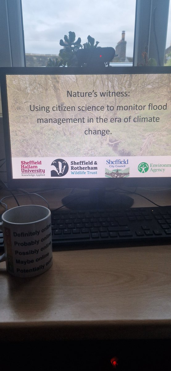 Really proud of Jade, final year Biologist @sheffhallamuni, who co-presented our evaluation on the use of public photography to track natural flood management at Perceiving Climate Change #2 Water @FestOfDebate. Recording is available online: youtu.be/WqmL046vKyc