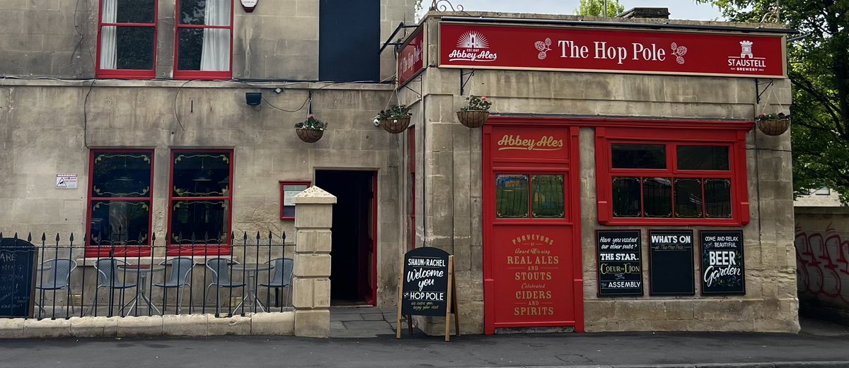 Abbey Ales Brewery (@abbeyales) on Twitter photo Glad to say the Hop Pole is officially open! <a href="/bath_starinn/">Star Inn Bath</a> <a href="/TheAssemblyinn/">The Assembly Inn</a> <a href="/coeurdelionbath/">Coeur De Lion</a> <a href="/BathEcho/">Bath Echo</a> <a href="/AbbeyBath/">Alan Morgan</a> Glad to say the Hop Pole is officially open! <a href="/bath_starinn/">Star Inn Bath</a> <a href="/TheAssemblyinn/">The Assembly Inn</a> <a href="/coeurdelionbath/">Coeur De Lion</a> <a href="/BathEcho/">Bath Echo</a> <a href="/AbbeyBath/">Alan Morgan</a>