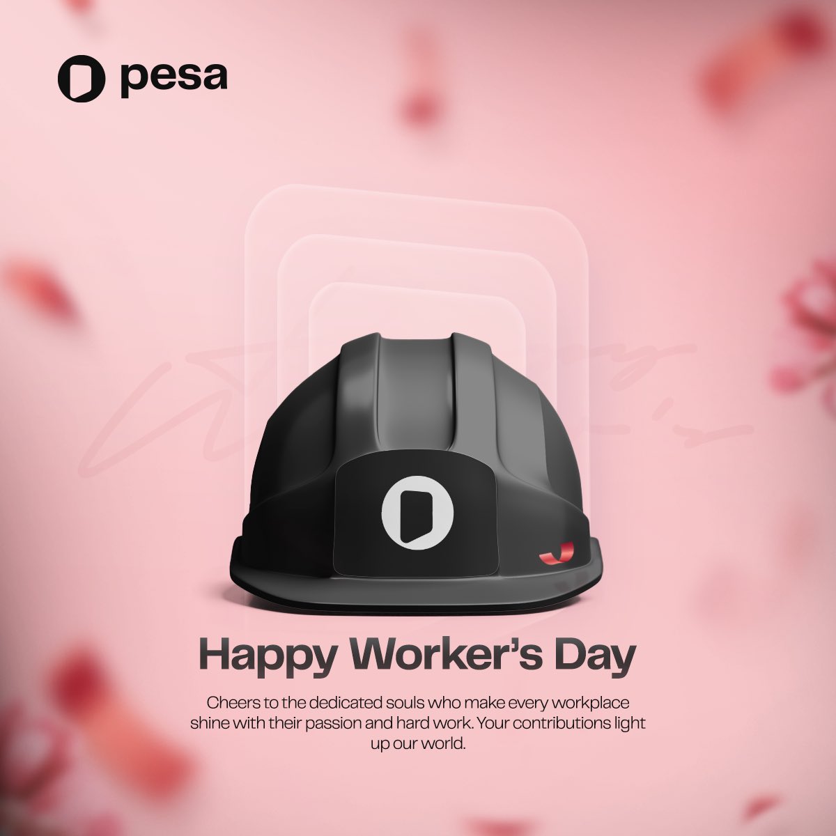 Celebrating the global workforce this #InternationalWorkersDay! 

Pesa is proud to support those who work tirelessly to build a better future, no matter where they are in the world.