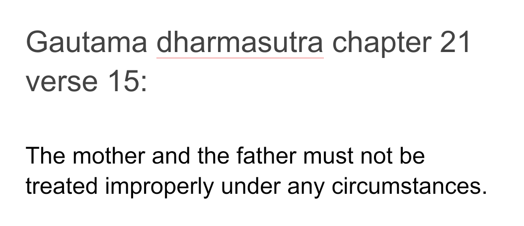 IndianBlunders's tweet photo. धर्मग्रंथो में यह स्पष्ट रूप से बताया गया है कि व्यक्ति को अपने माता और पिता से किसी भी स्तिथि में दुर्व्यवहार नहीं करना चाहिए।

परन्तु वर्तमान समय में माता पिता से दुर्व्यवहार करना न केवल एक समान्य बात हो गई है अपितु लोग इसका स्वतंत्रता के नाम पर समर्थन भी करने लग गए है। https://t.co/K3ZvwrQU4t