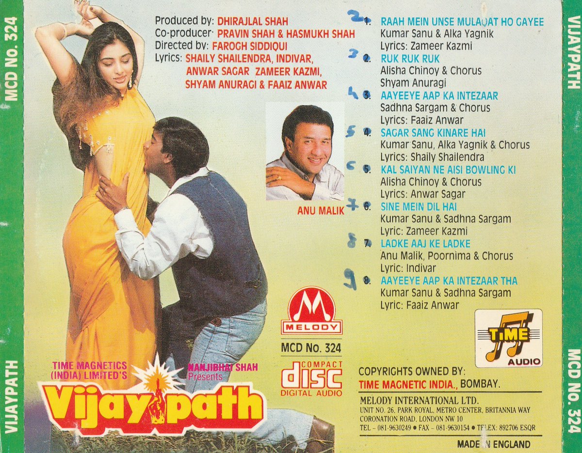 Anumalik Musical Vijaypath 1994