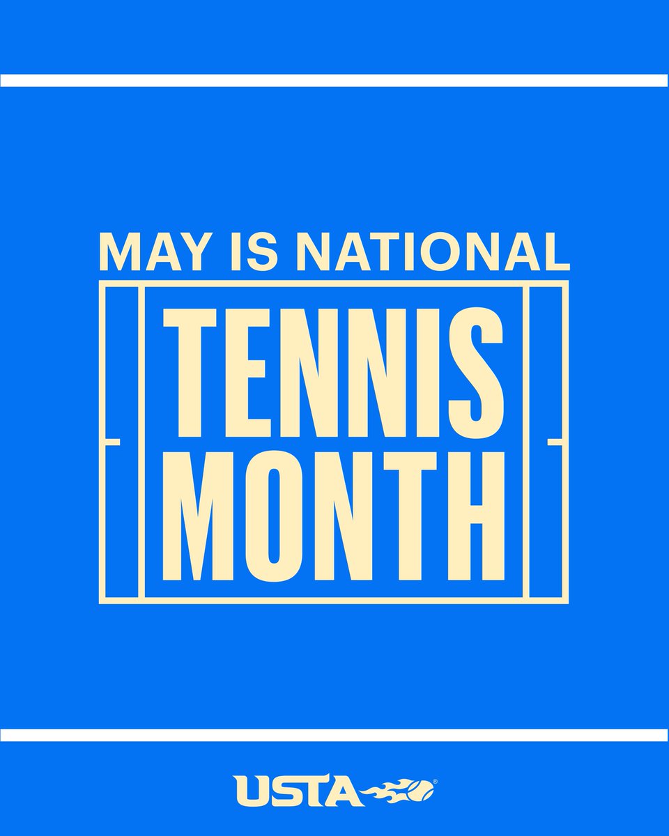🎾🗓️🎉

IT'S HERE!!

#NationalTennisMonth