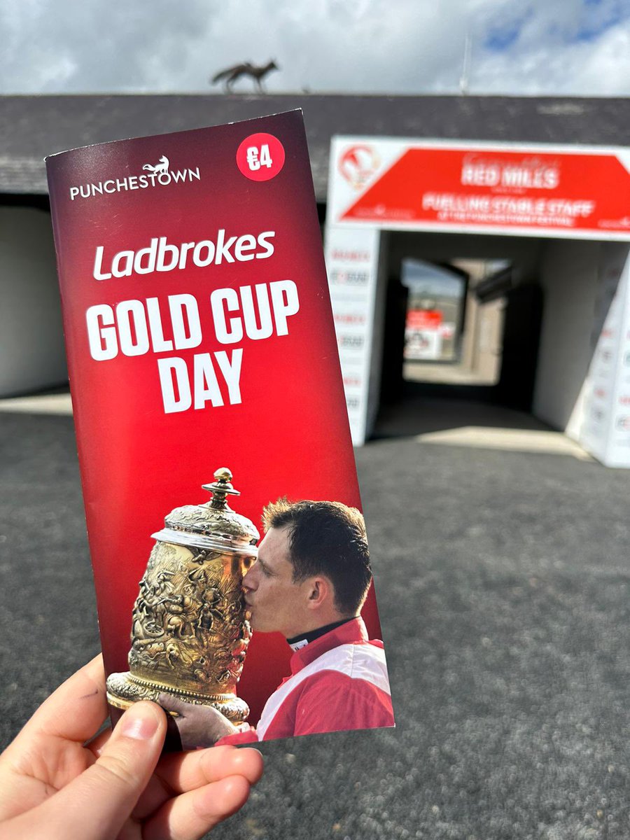 It’s a huge day @punchestownrace with the Gold Cup taking place at 5.25pm and the FINAL of the #REDMILLS @IrishEBF_ Auction Hurdle Series going to post at 3.05pm 🏆🥳

#FeedYourDesireToWin