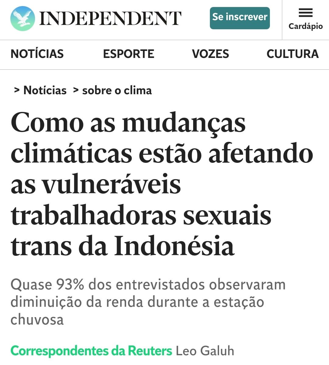 Os pilantras da sustentabilidade em ação.  Deixe sua gargalhada.