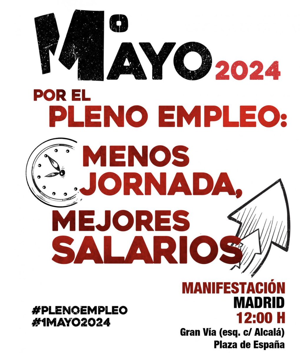🔴🎥 En Directo desde Madrid #1MCCOO por el #PlenoEmpleo youtube.com/watch?v=uYzk3L…