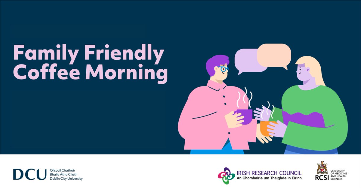 We are hosting a second coffee morning to meet with #autistic #students in secondary schools and their families on May 4th @RCSI_Irl to discuss the Autism-Friendly Schools research project. Register for free: bit.ly/AutismFriendly… @IrishResearch @DCU @AsIAmIreland @sweenema