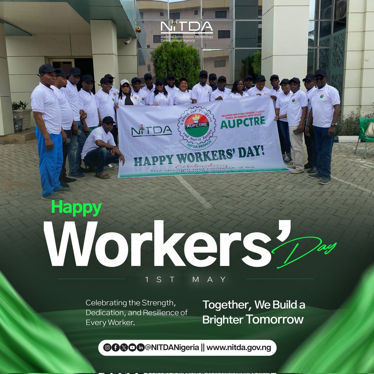Celebrating the Strength, Dedication and Resilience of Every Worker. Together We Build A Better Tomorrow! #HappyInternationalWorkersDay