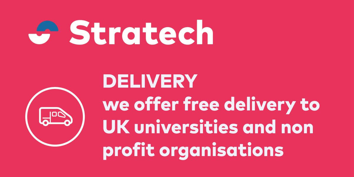 📢Did you know? Stratech provides free delivery service for all UK non-profit #organisations & #universities 🔗stratech.co.uk/contact/ #scientificresearch #biosciences #antibodies #reagents #microbiology #genomics #Biotechnology #universities #cellbiology #biochemistry #reagents