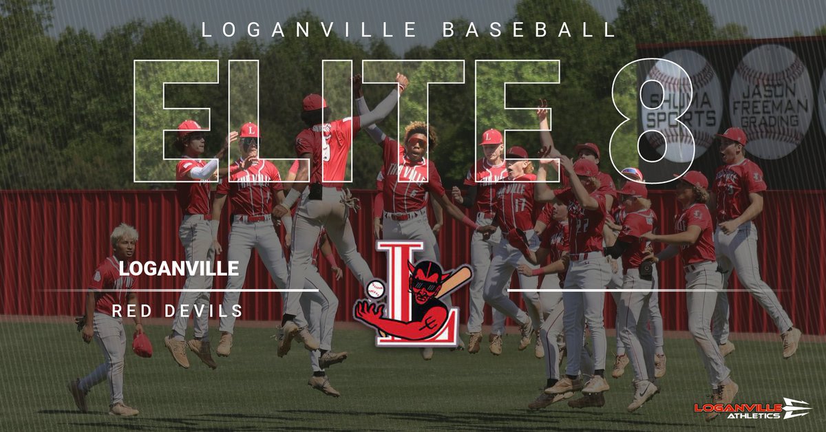 Elite 8 is at HOME vs. McIntosh on Saturday, May 4 @ 2:00 PM (DH), IF game is Monday, May 6 @5:00 at HOME. Proud to be a Red Devil!