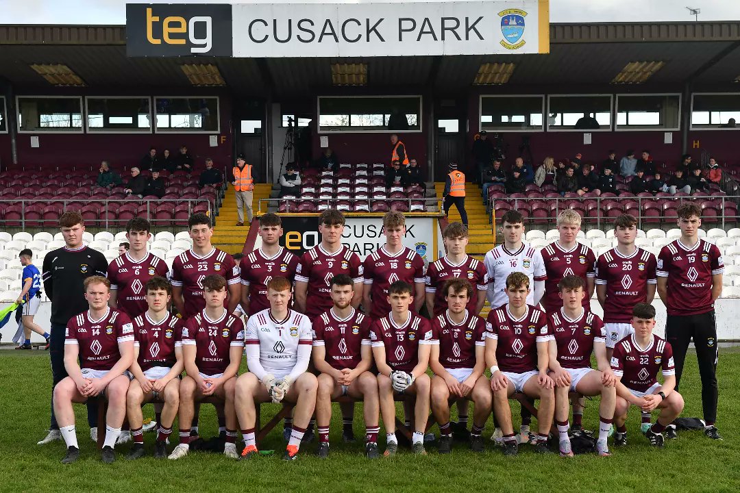 Congratulations to our Under 20 footballers who were crowned Andrew Corden Cup winners last night after a thrilling 3-09 to 2-11 win over Longford at TEG Cusack Park.
Captain Brían Cooney was in inspirational form, scoring 3-3.
#iarmhiabu
#westmeathgaa
#maroonandwhitearmy