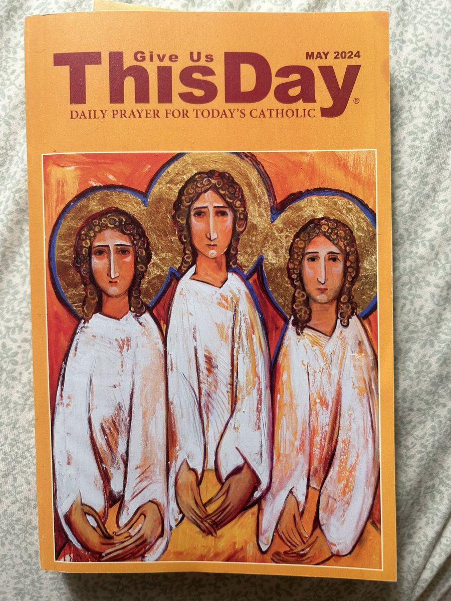 May 2024 issue of @GiveUsThisDayLP. My “Blessed Among Us” include Matteo Ricci, Rene Voillaume, Franz Jägerstätter, Fr Larry Rosebaugh, and many more.