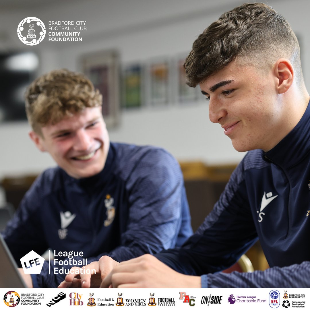📚 | #FootballandEducation @LFEonline visited our @bcafc_fep students recently, speaking to our second-years about their post-graduation plans and what #LFE has done for them! Thanks to Laura Wentmoor for joining us (and snapping the pics 📸) #BCAFC | #CommunityFoundation