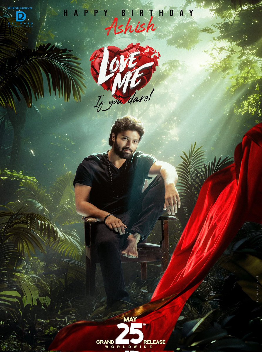 Heart Wanting to Dare With the Guts Of a Ghost❤️‍🔥 Meet the '𝗗𝗔𝗥𝗘𝗗𝗘𝗩𝗜𝗟 𝗬𝗢𝗨𝗧𝗨𝗕𝗘𝗥' From #LoveMe - *𝑰𝒇 𝒚𝒐𝒖 𝒅𝒂𝒓𝒆* #HBDAshish From the team - #LoveMe GRAND RELEASE WORLDWIDE On MAY 25th, 2024.