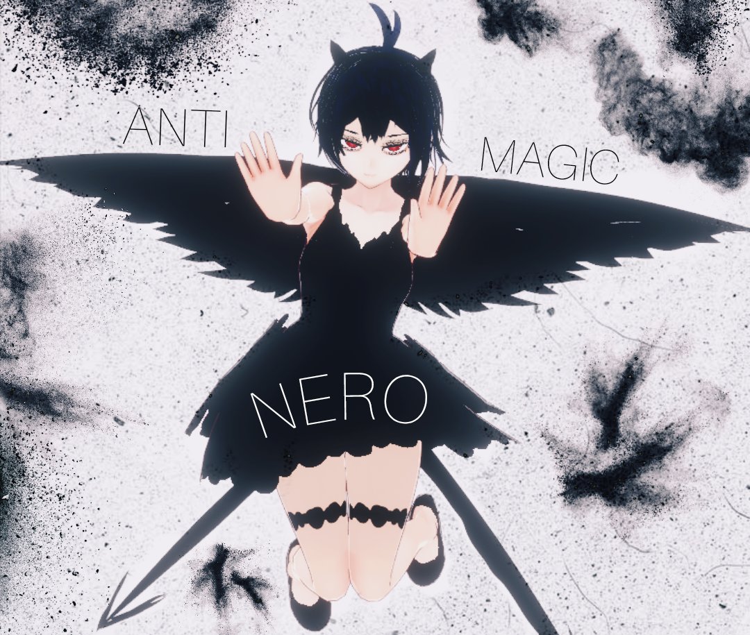 Anti-Magic Nero 🐦‍⬛🖤

#nero #BCSpoilers #BlackClover