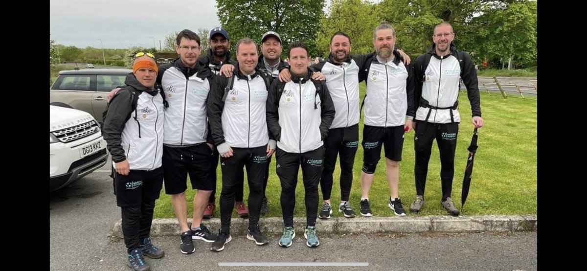 Last week a group of men walked 40 miles with 13 hours to raise over £40,000 in memory of their friend Gavin (foxy) who they lost to MND in 2020... 💜 Their just giving page (Marching on for Foxy) currently stands at an incredible £41,735. 👏 Their friend Gavin Fox (Foxy)…