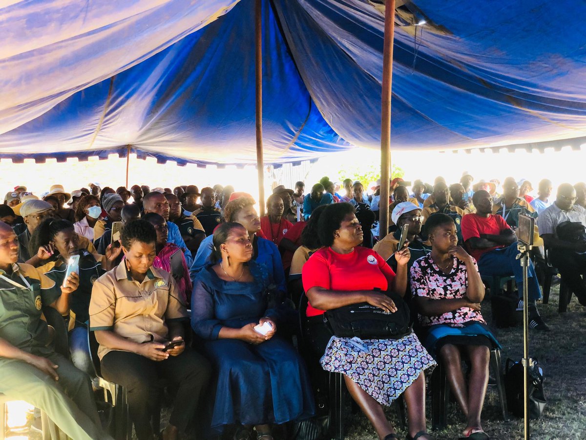 Scenes at inaugural @FozeuT May Day Commemorations. The biggest demand is the reform of labour law governing Civil service. We demand right to Collective Bargaining, Right to Strike, Right to a fair wage. We are geared to escalate the fight as Schools open. @Benjie_Watadza