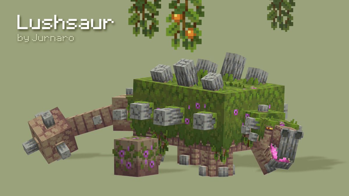 Lushsaur🌿🐢

#Minecraft #Minecraftmods #pixelart #Blockbench #voxelart