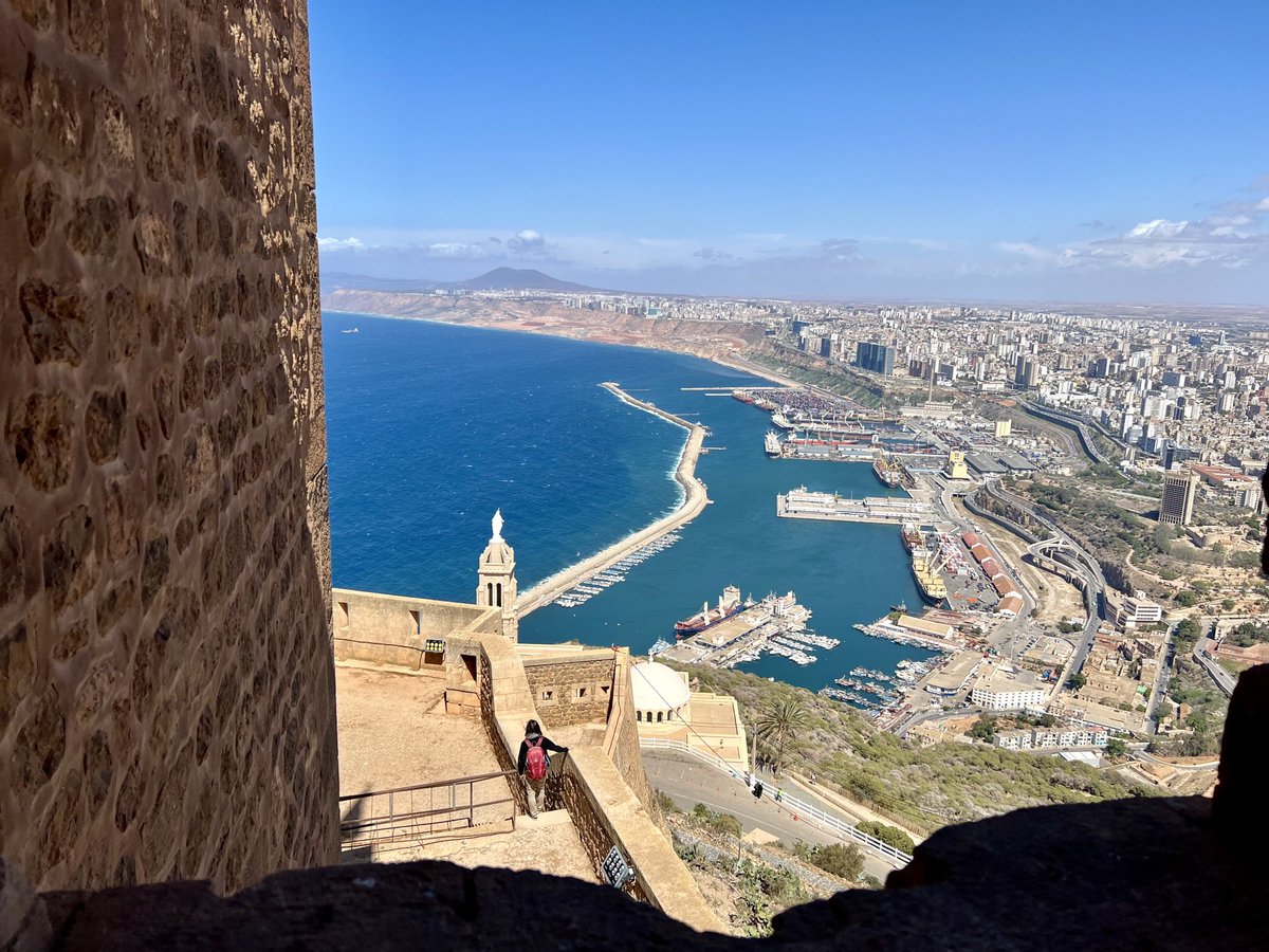 View from Oran - one of my stops in a gorgeous, fascinating country. So lucky to experience Algeria’s magic and hospitality.