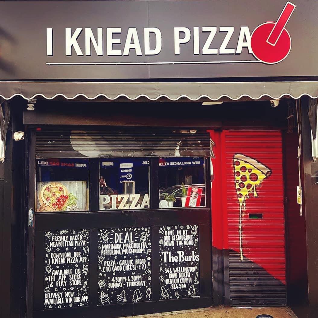 Discover what’s on offer in #Stockport. At @i_knead_pizza you’ll find an array of #pizza 😊 #MadeInStockport #PromoteStockport