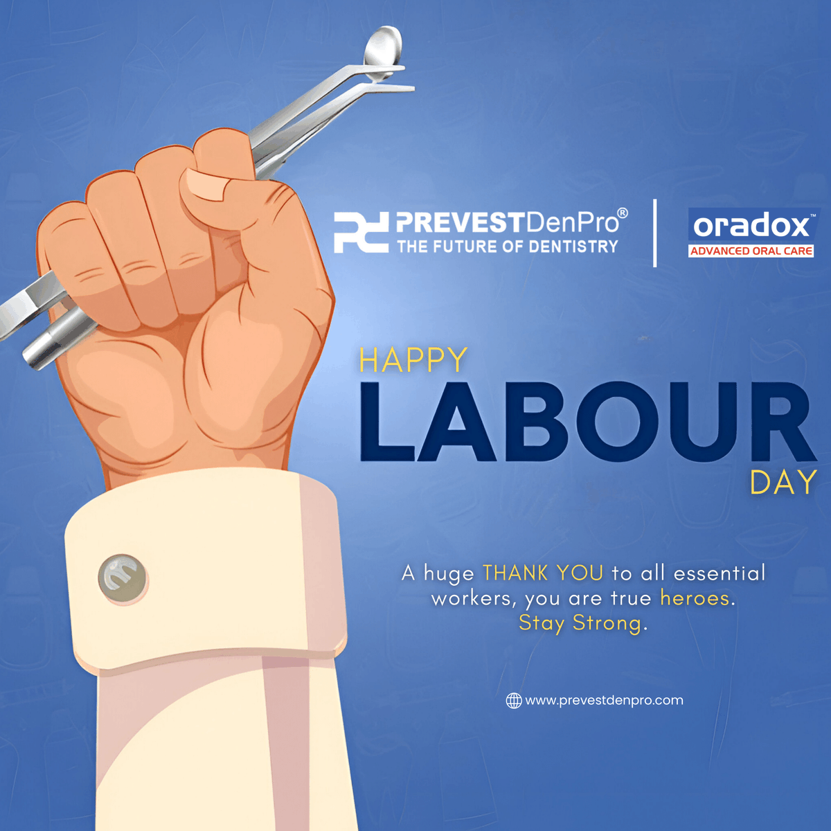 Today, let's take a moment to honor and appreciate all the unsung heroes who tirelessly work to build our communities and drive progress. It is because of their dedication and hard work that we are able to enjoy the comforts of modern society.
#prevestdenpro #labourday #heroes