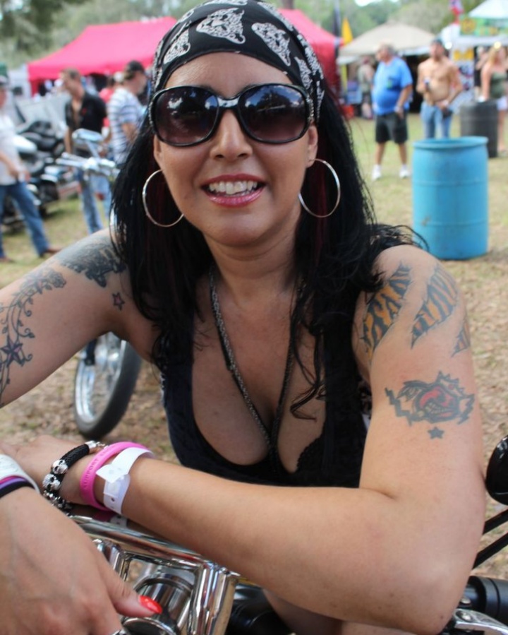 #bikerbabe Cacklebery Campground