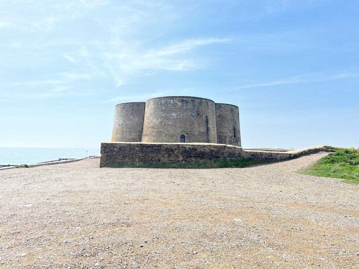 The Martello Tower, Aldeburgh. Where bad ends are met.