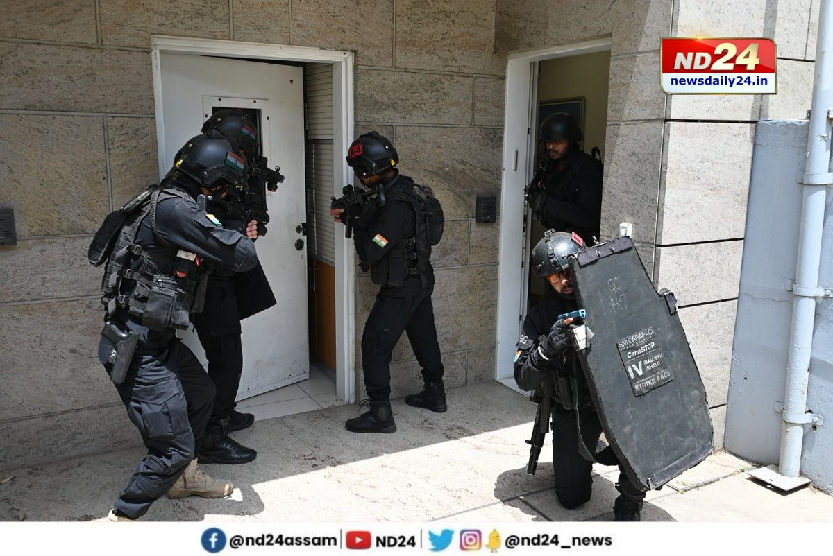 The #Israeli embassy collaborated with Indian security forces to conduct a joint #securitydrill in New Delhi that was aimed at assessing the readiness of security personnel to counter potential future threats.

The security drill, conducted last week, was joined by the (cont)