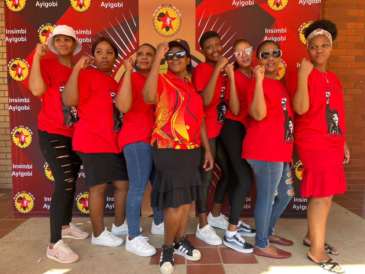 #WorkersDay #MayDay #ForTheLoveofTheWorkingClass #NUMSALeads ❤️🖤💛